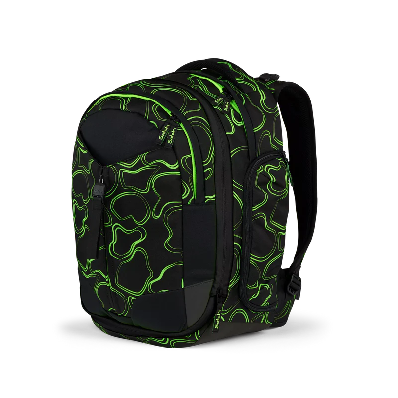 Satch Match Schulrucksack Green Supreme – Bild 6
