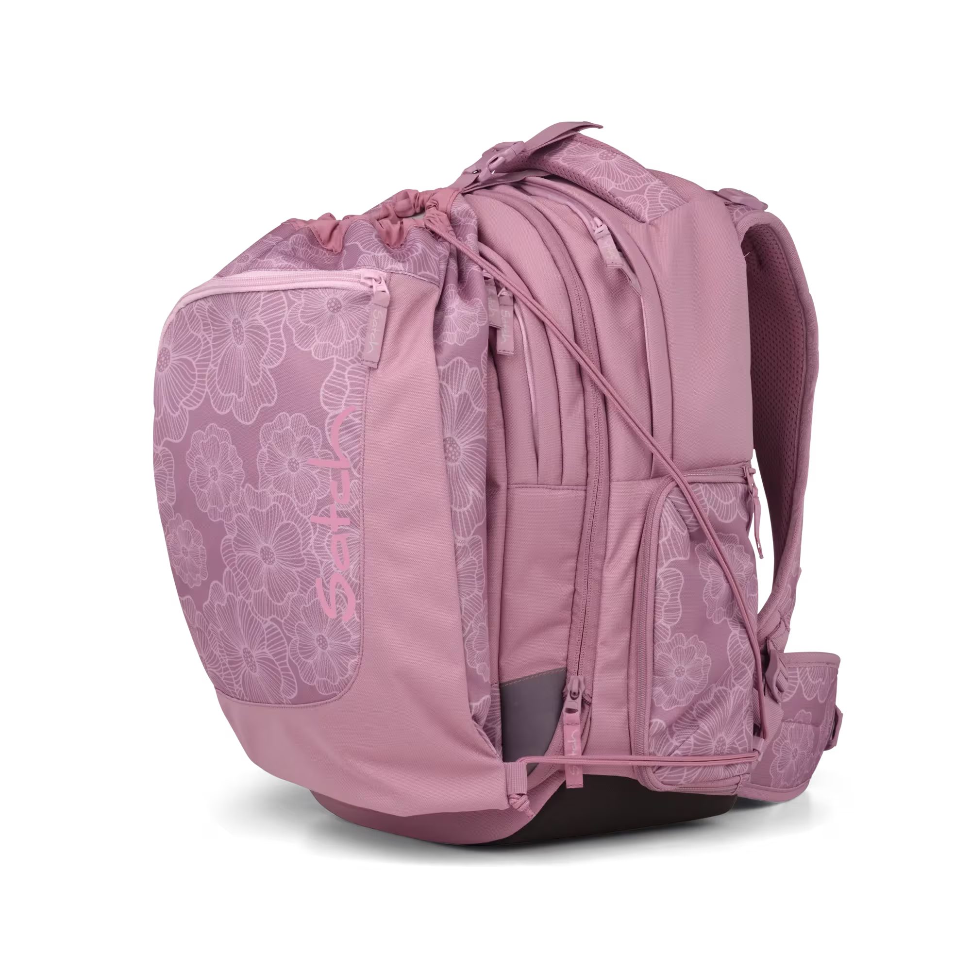 Satch Match Schulrucksack Magnolia Dream – Bild 8