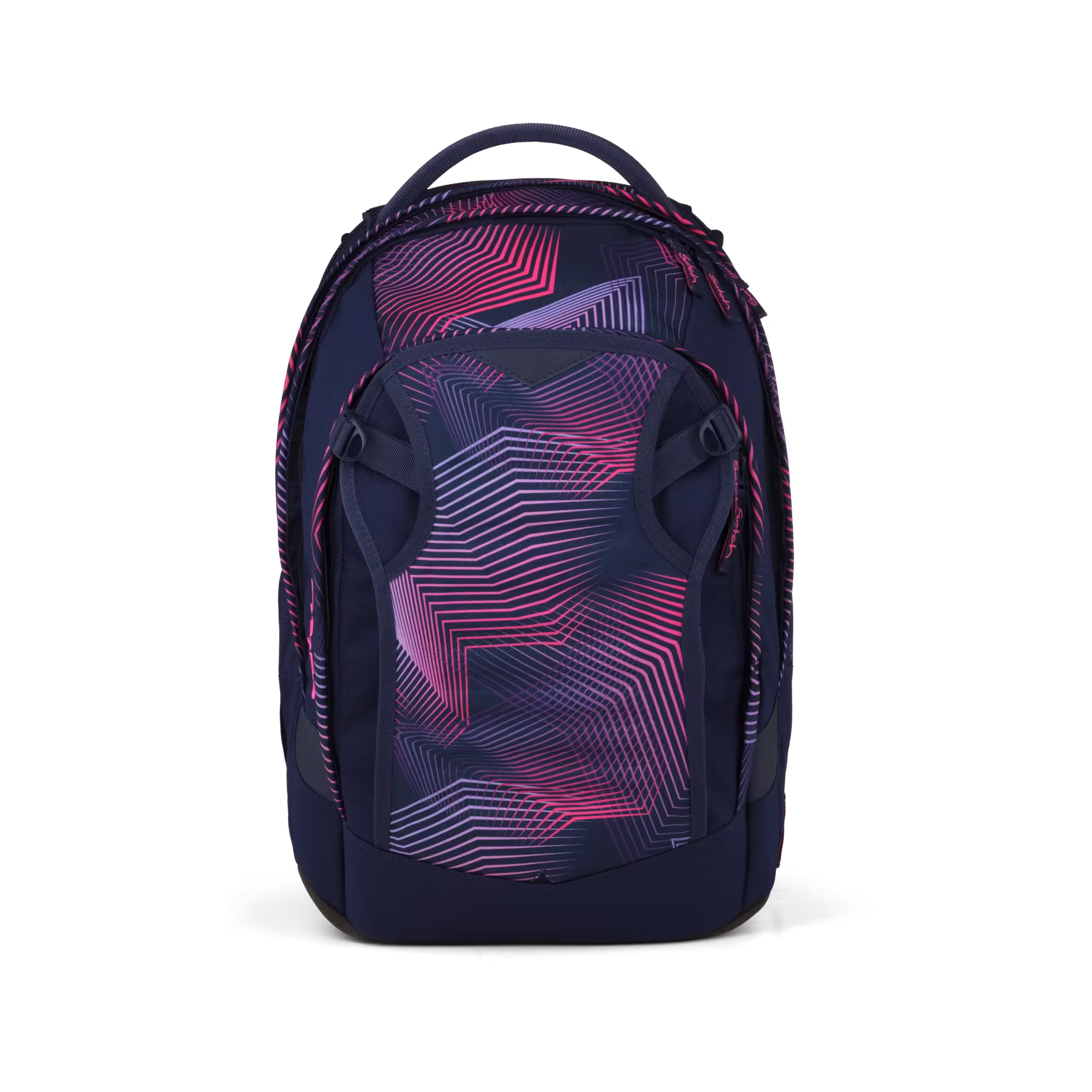 Satch Match Plus Schulrucksack Seismic Pink