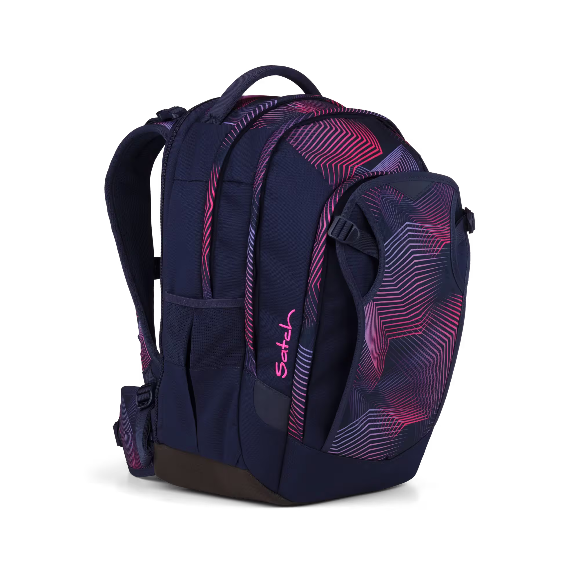 Satch Match Plus Schulrucksack Seismic Pink – Bild 3