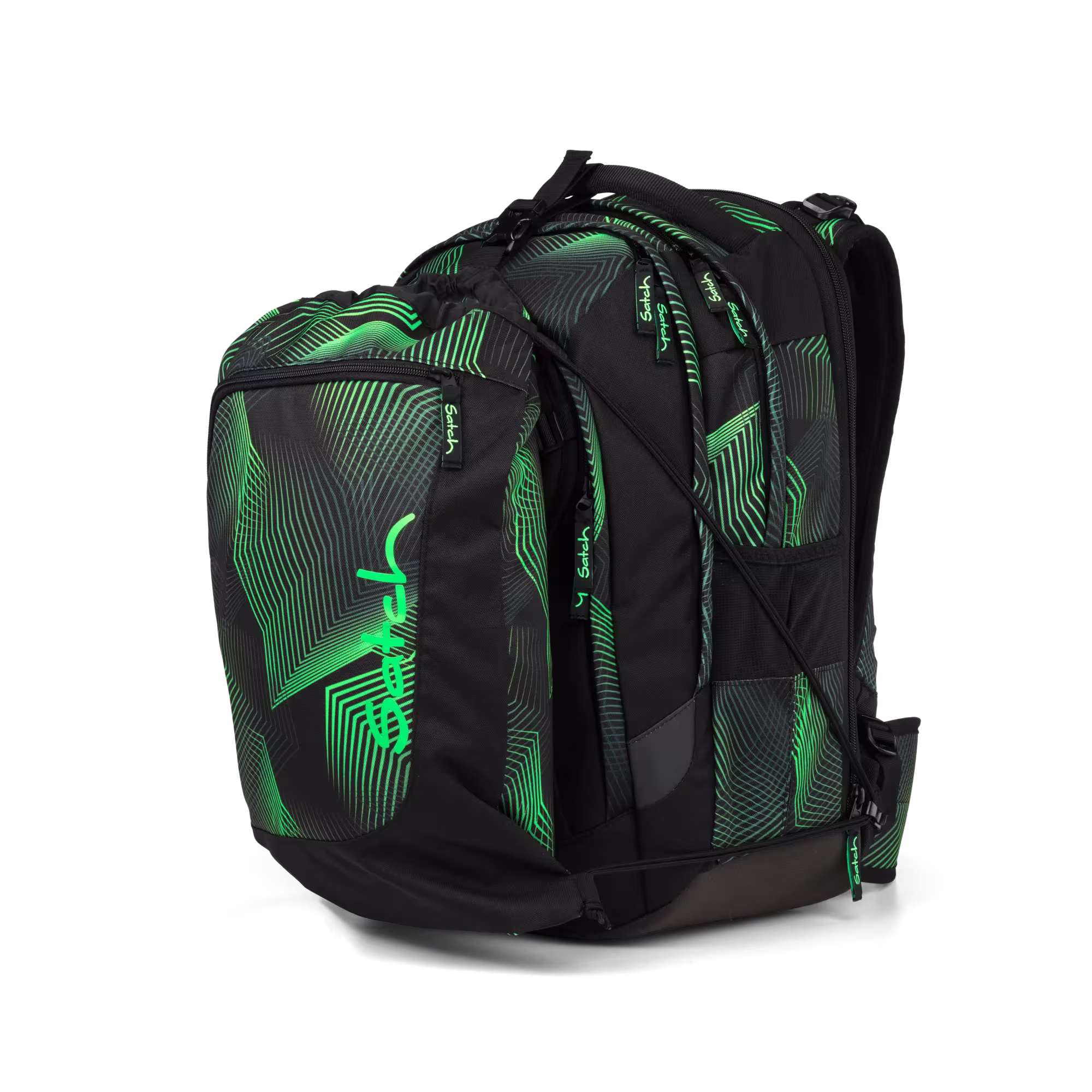 Satch Match Plus Schulrucksack Blackjack – Bild 8