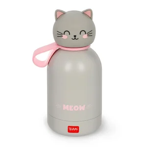 Legami Thermosflasche für Kinder - Kitty - Hot&Cold BFF